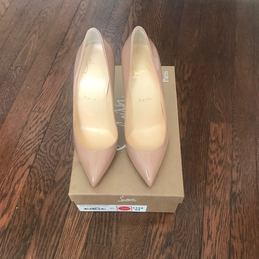 Christian Louboutin Womens Pigalle Follies Patent